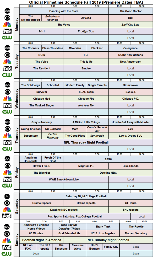 CBS TV Schedule (CBS) - Movies, Shows, and Sports on CBS